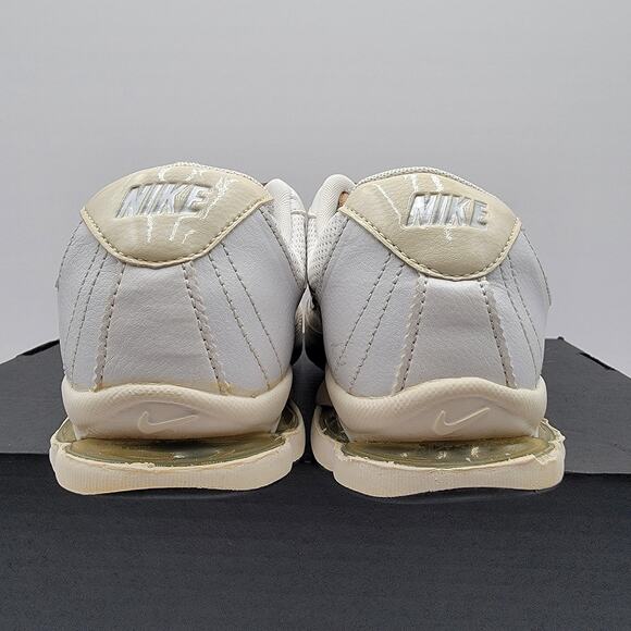 Nike Wmns Air Exceed Leather 'White Gold ' Size 7.5 366650-111 (217) - Picture 4 of 9